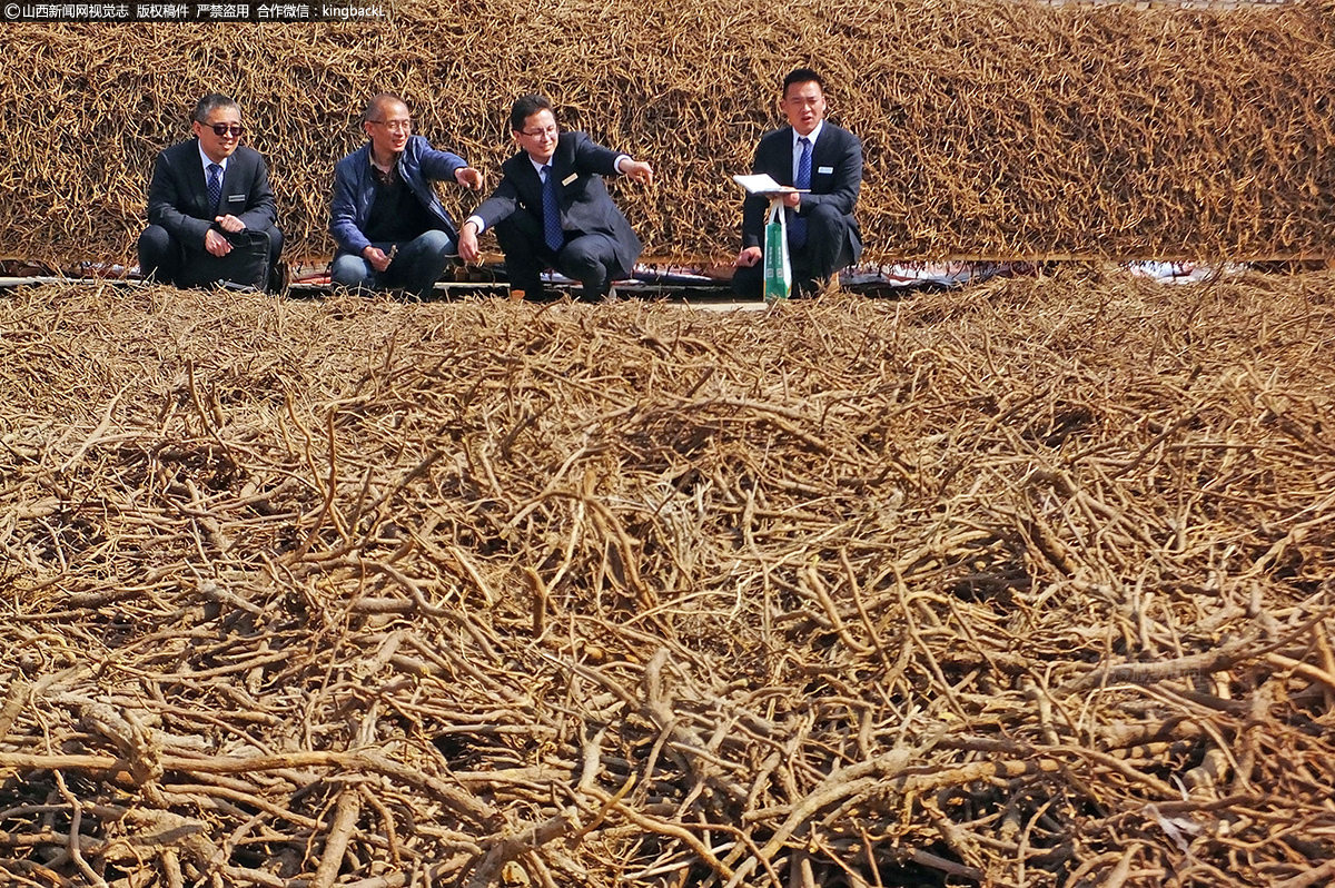      当地农商行阳王支行信贷人员发扬背包银行支农光荣传统，上山下乡进药企、入公司、下仓库、进田间，上门巡回了解和发放中药材产供销和春耕备耕等急需流动资金，确保不误农时。