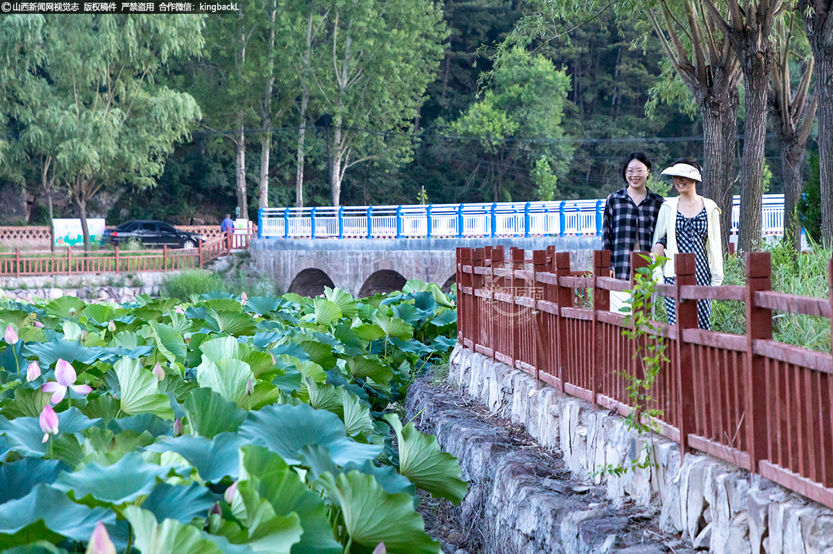     东边有潮屿酒店可供住宿，西边有露营基地供人游玩，北边有森林小绿地供人漫步，南边有荷塘美景供人观赏，处处皆是美景。